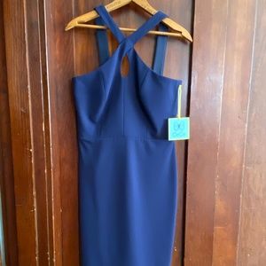 CeCe Royal Blue Cocktail Dress Size 8